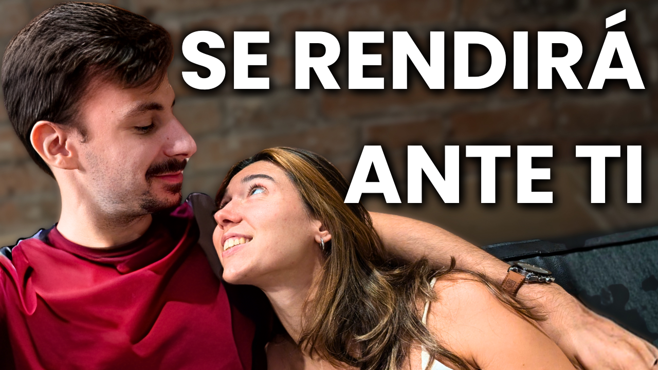 Hombre explicando una técnica psicológica para atraer a una mujer de manera natural.