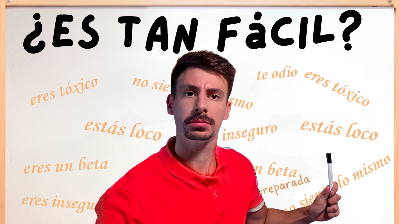 Hombre explicando cómo piensa una mujer desde la psicología emocional masculina.