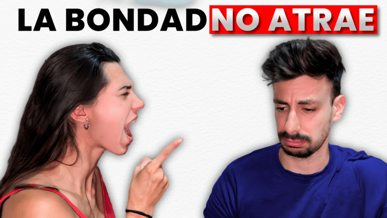 Hombre bueno ignorado por una mujer en una cita